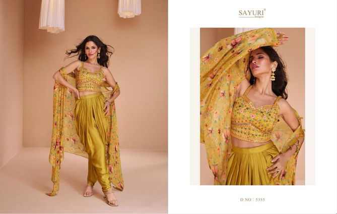 Sayuri Palki Heavy Satin Silk Party Wear Readymade Catalog
